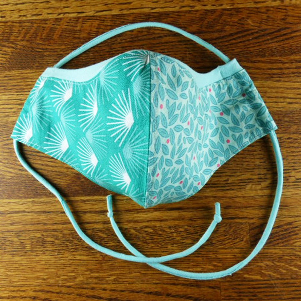 Custom Face Mask w/ stretchy nose band